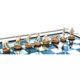 Шахматы из бивня мамонта "Олимпийские игры в Сочи 2014"